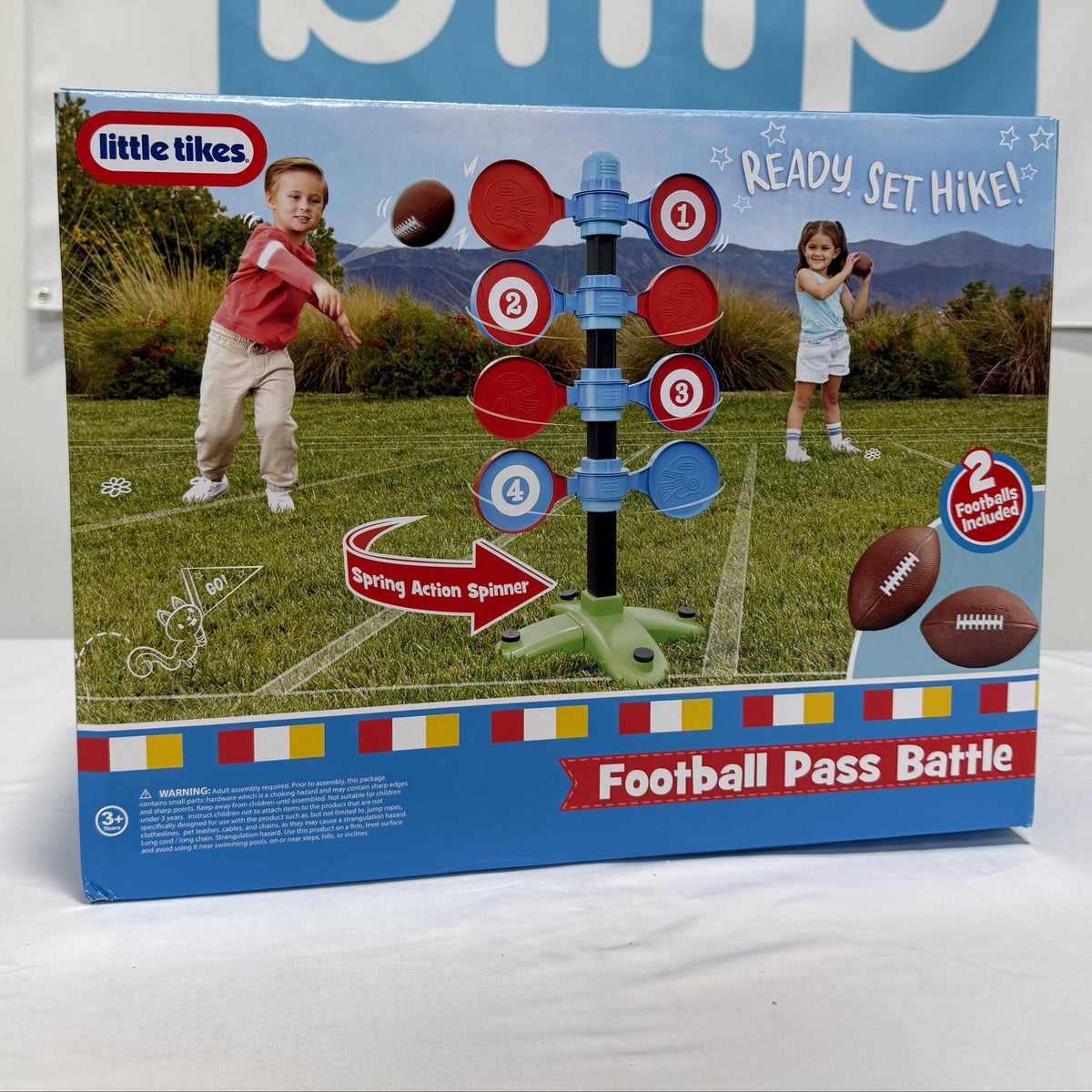 Little Tikes Football Pass Battle Box