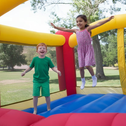 Little Tikes Inflatable Bounce House Kids Playing