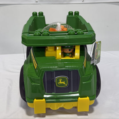 Mega Bloks John Deere Dump Truck Front View