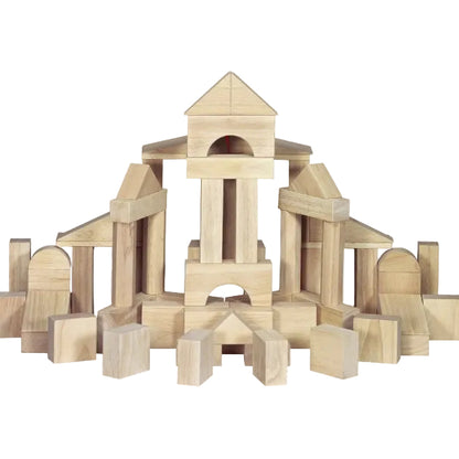Melissa & Doug Wood Building Set - 60 Pieces