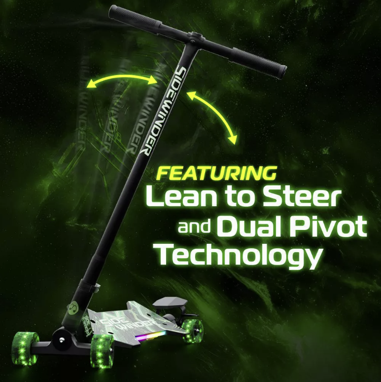 Melo Sidewinder Kick Scooter Details