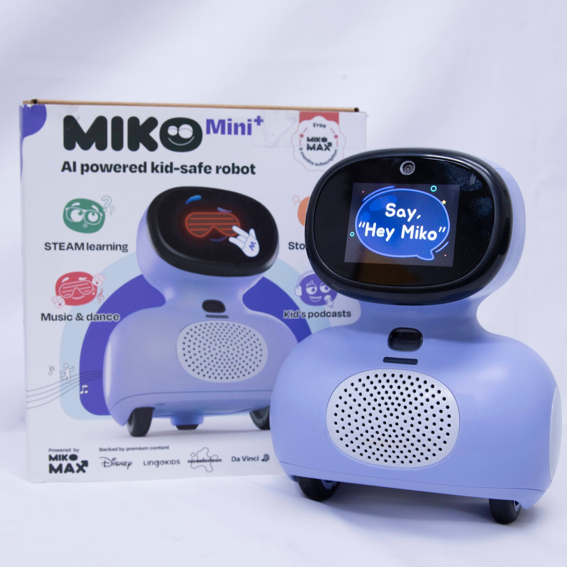 Miko Mini+ AI Powered Robots Purple Box