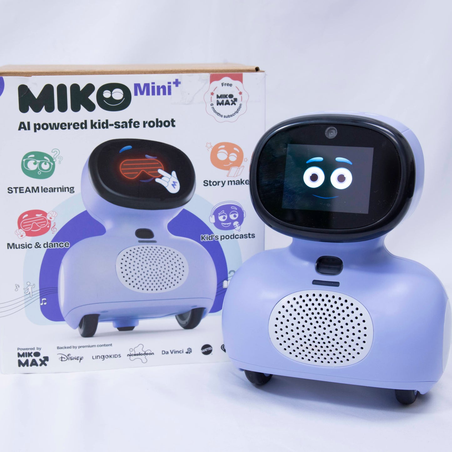 Miko Mini+ AI Powered Robots Purple