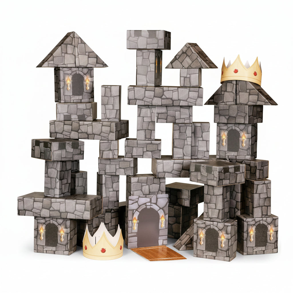 National Geographic Castle Building Blocks