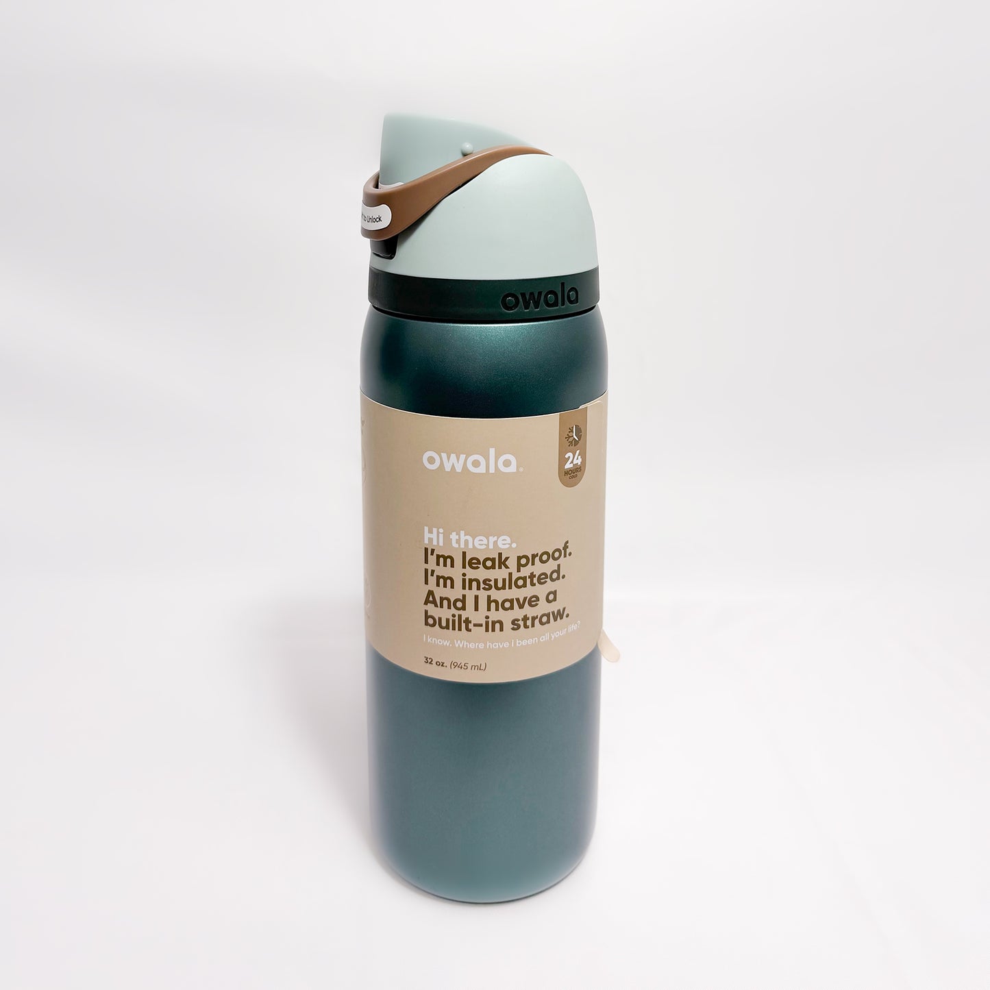 Owala Water Bottle 32 OZ Navy