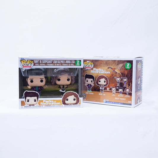 Funko Pop Dont Be Suspicious Parks and Recreation Box