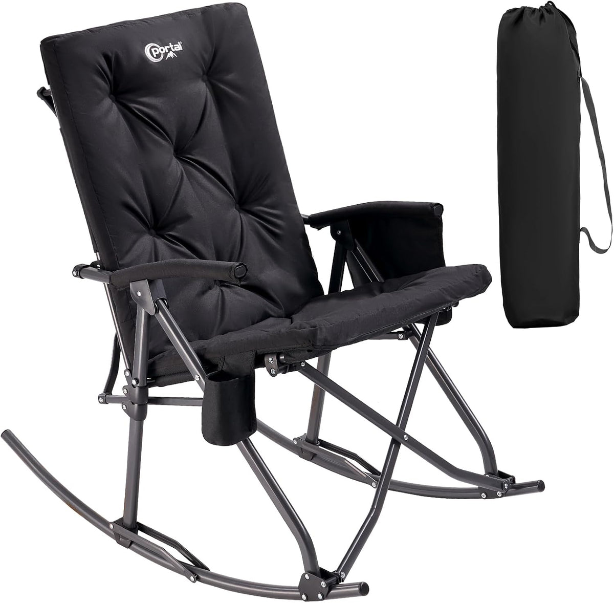 Portal Folding Rocking Camping Chair