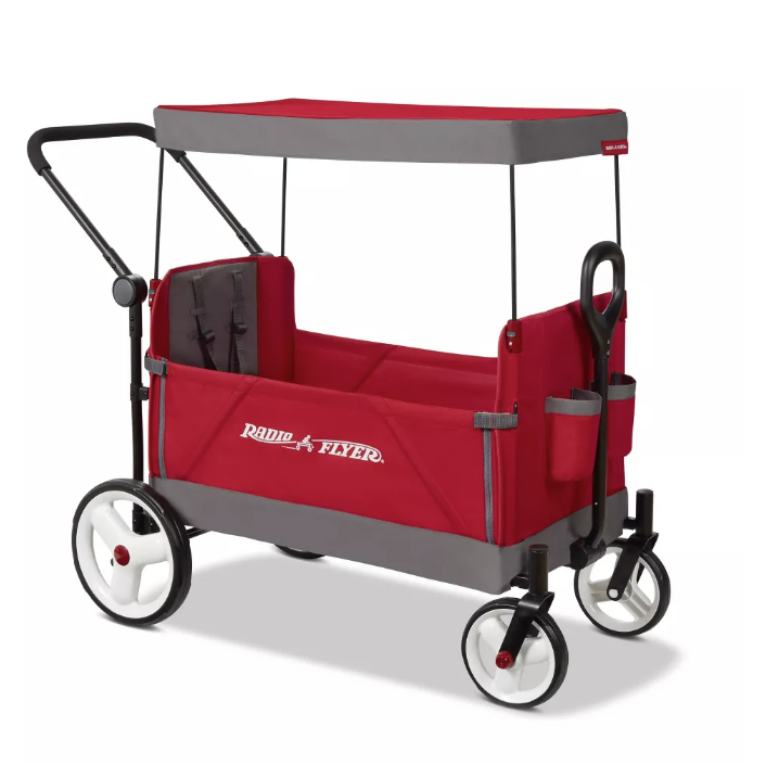 Radio Flyer Convertible Kid & Cargo Wagon