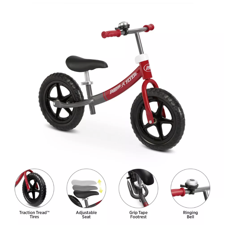 Radio Flyer Glide & Go Balance Bike  Details