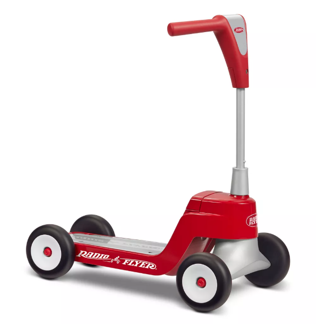 Radio Flyer Scoot 2 Scooter - Red (Ages 1-4, 44 lb Capacity)