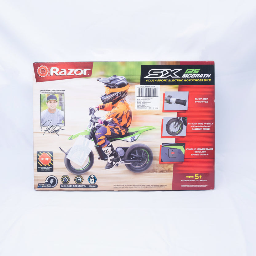 Razor Electric Bike Box Back