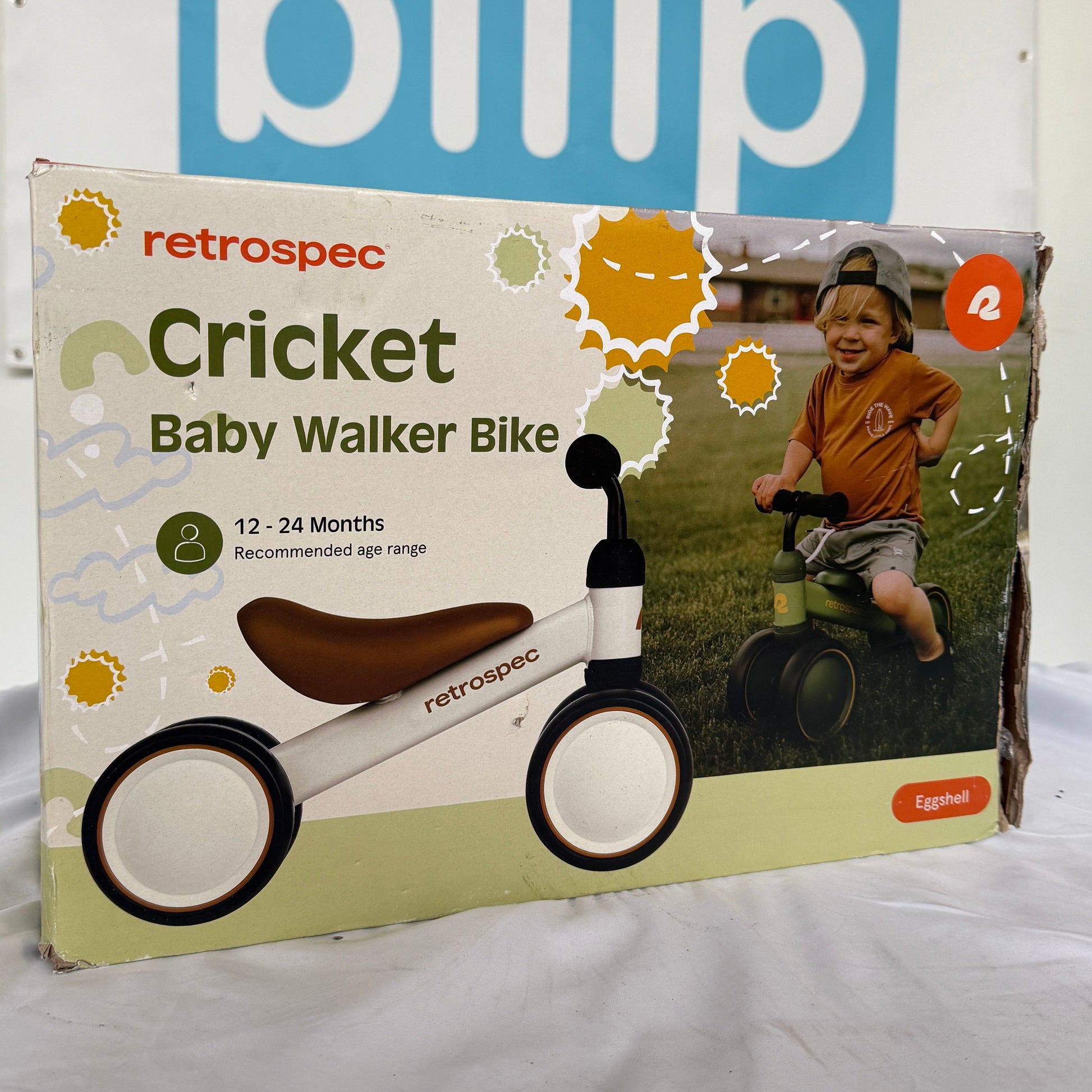 Retrospec Cricket Balance Bike Box Front