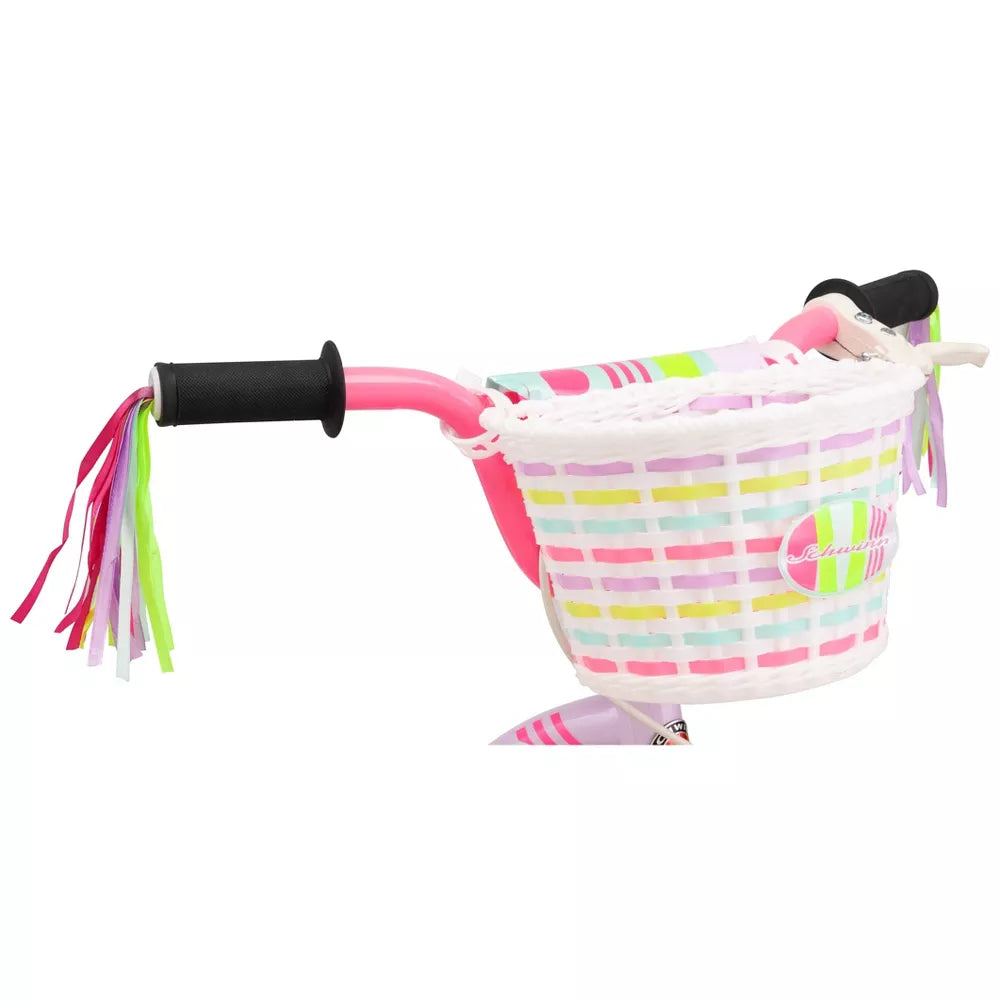 Schwinn Iris 16in Kid's Bike Purple Basket