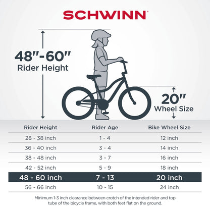 Schwinn Astrid Kids Bike Sizing