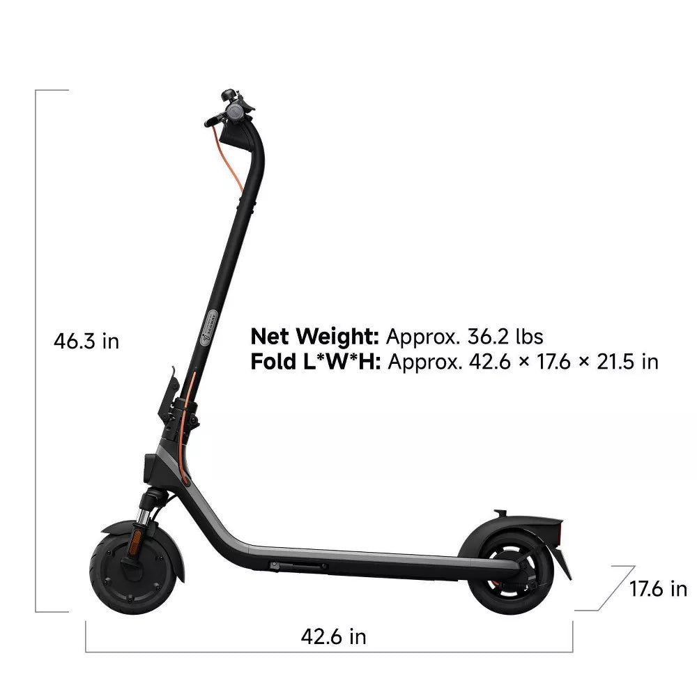 Segway E-Scooter E2 Plus II Dims