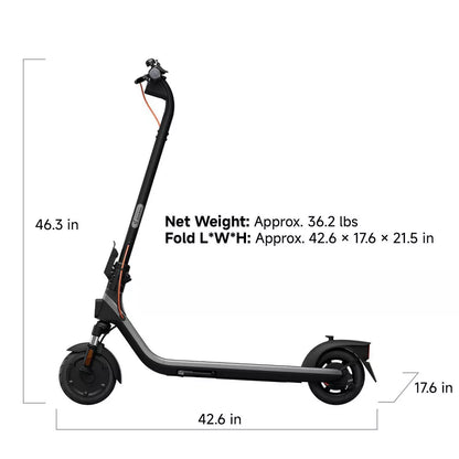 Segway E-Scooter E2 Plus II Dims