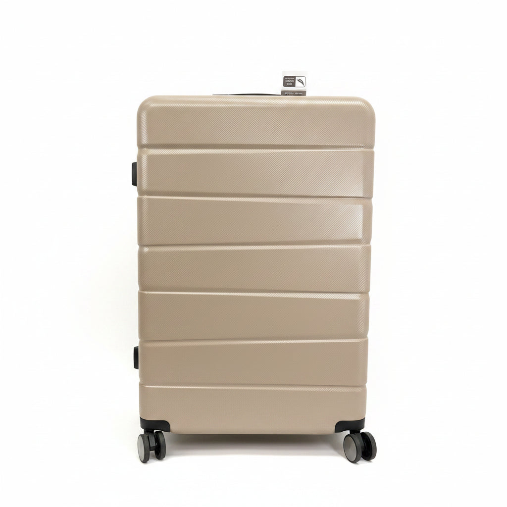 Skyline Suitcase Tan Front