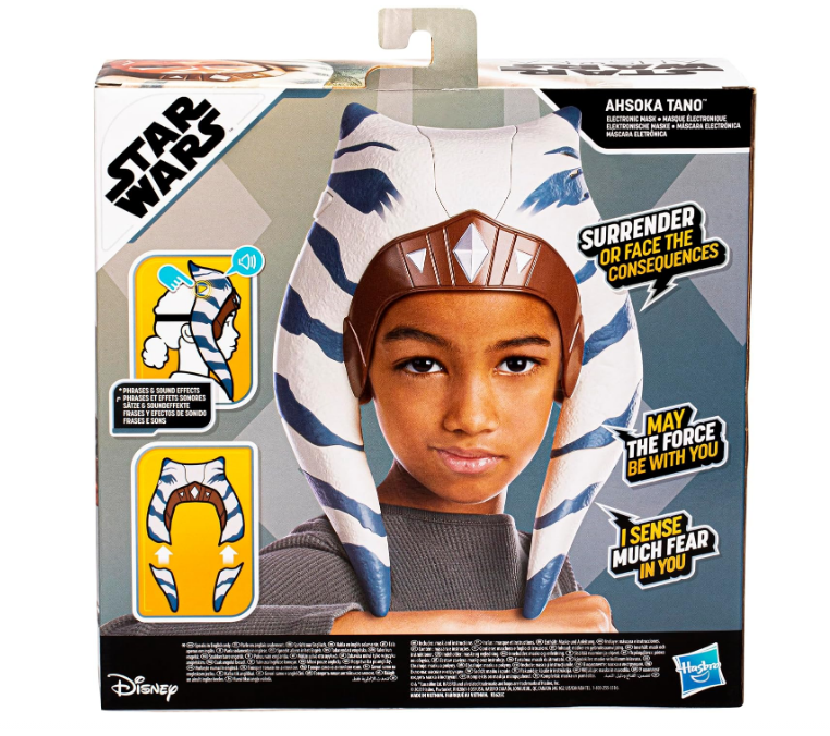 Star Wars Ahsoka Tano Mask Box Back