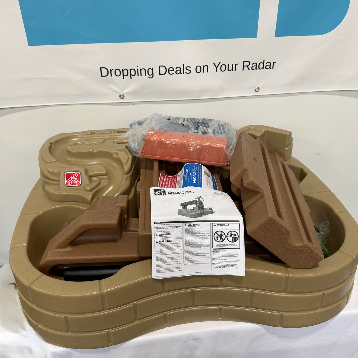 Step 2 Pump & Splash Discovery Pond Water Table Pieces