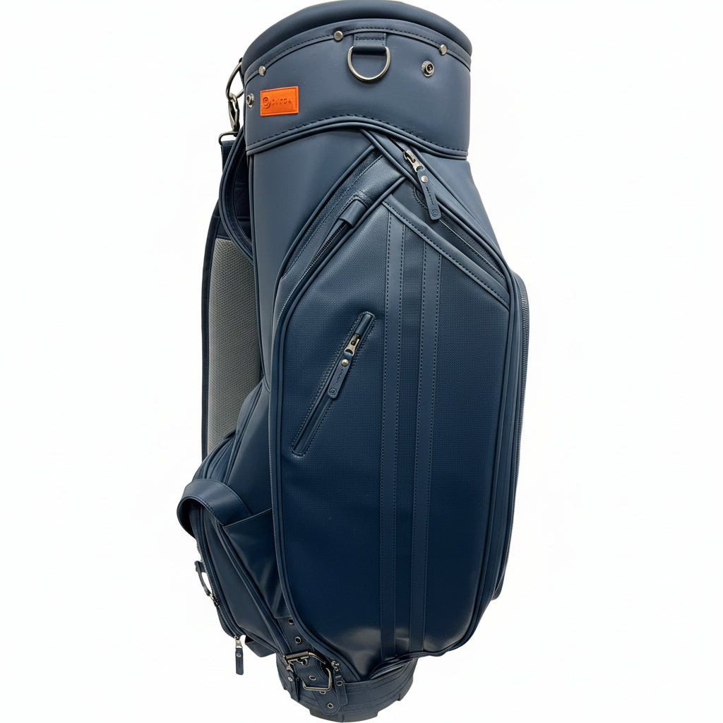 Stitch Navy Golf Bag Side