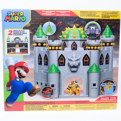 Super Mario Deluxe Bowser Playset Box Front