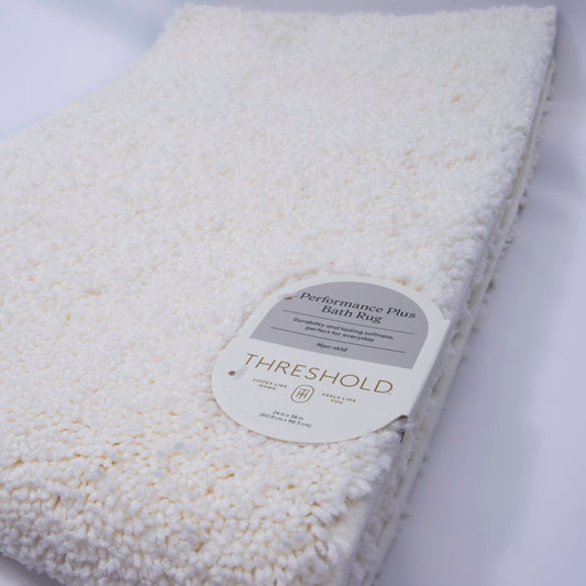 Threshold 24x38 Bath Rug, Ivory Zoom