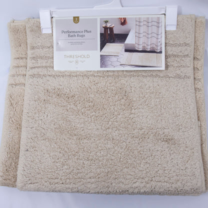 Threshold Bath Rug Set - Tan