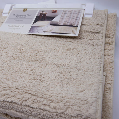 Threshold Bath Rug Set - Tan zoom