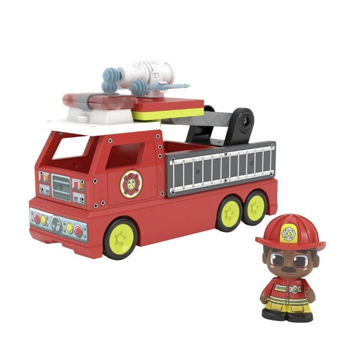 Tile Town Fire Truck Tile Set