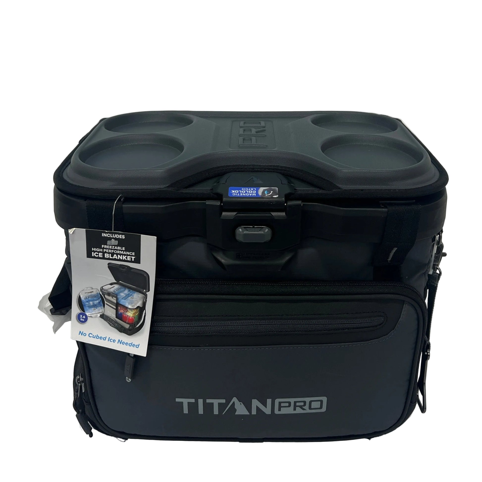 Titan PRO by Arctic Zone 40 Can Iceless Zipperless Cooler - Gray