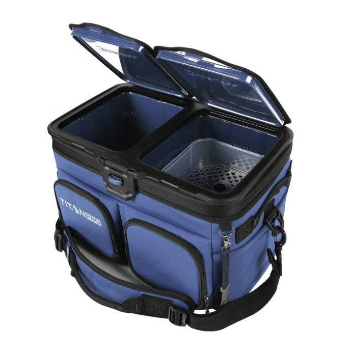 Titan Pro Artic Zone 48 Can Cooler Opened