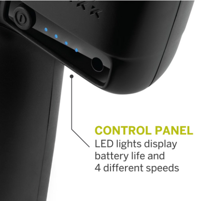 TiggerPoint Impact Massage Gun Controls