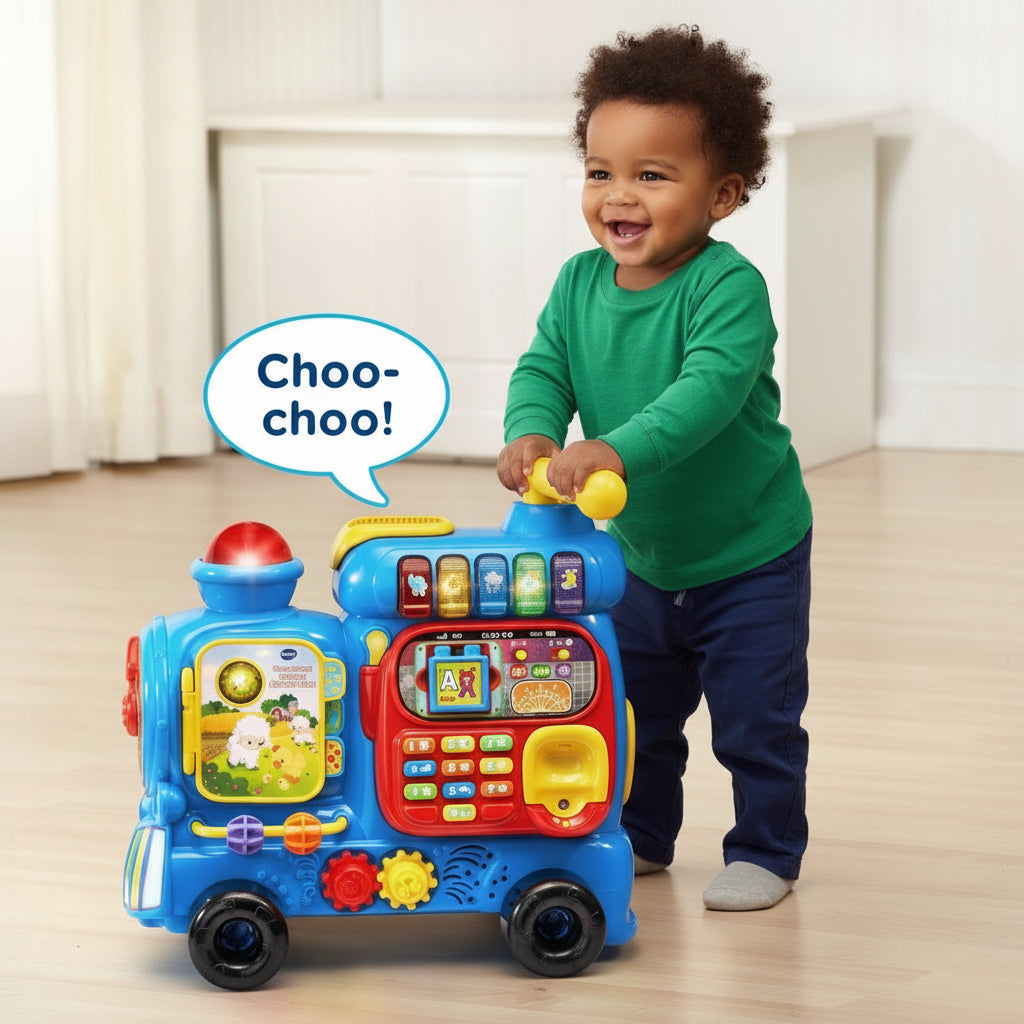 VTech Sit to Stand Alphabet Activity Train Stand
