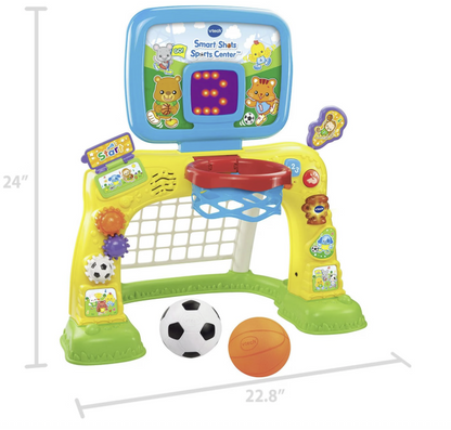 VTech Smart Shots Sports Center - Yellow DImensions