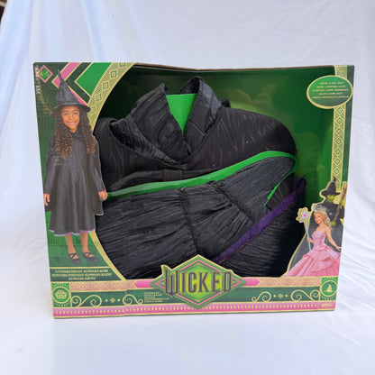 Wicked Deluxe Elphaba Black Defying Gravity Dress Up Set Box