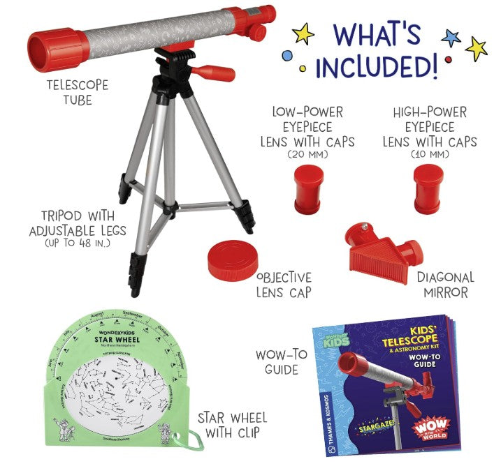 WOW in the World Kids' Telescope & Astronomy Kit Details