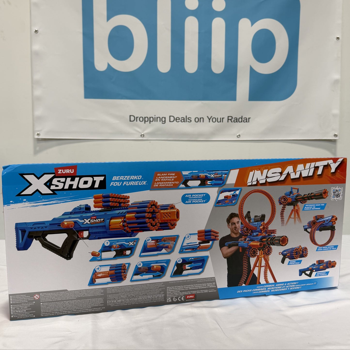 XSHOT Insanity Bezerko Box Back