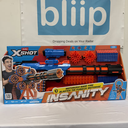 X-Shot Insanity Motorized Rage Fire Box Front