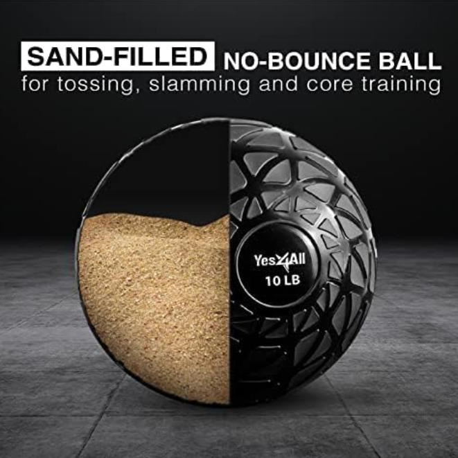 Yes4All Slam Ball 10lbs Core